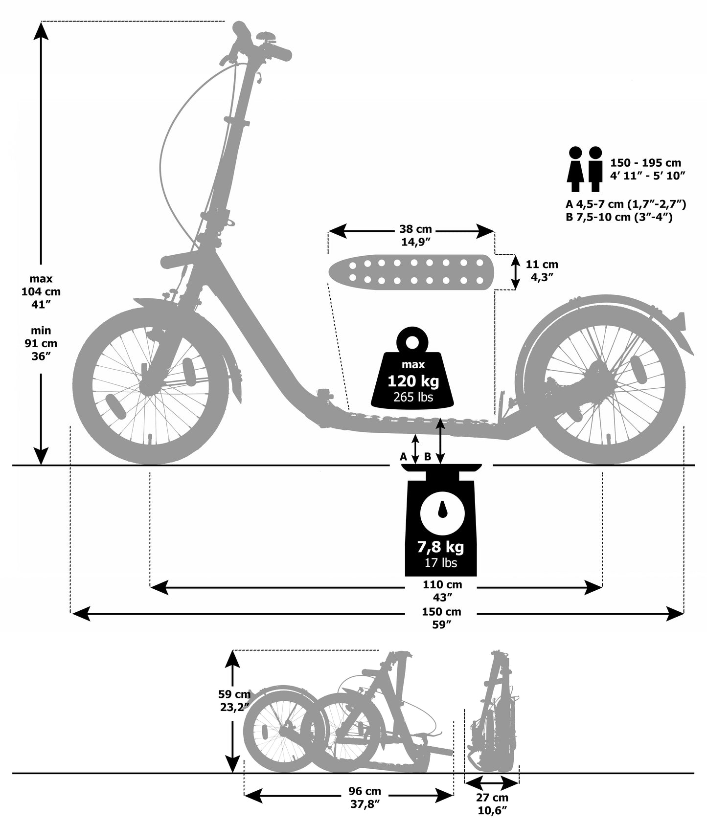 Kickbike CLIX цена: 1325,00 лв BGN / цена: 677,40 €