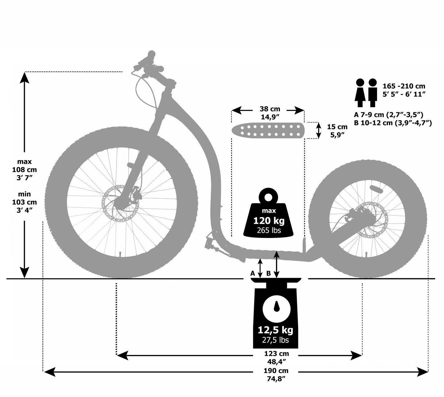 Kickbike FAT MAX